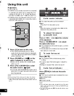 Preview for 14 page of Panasonic SCHTB500 - HOME THEATER AUDIO SYSTEM Operating Instructions Manual