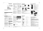 Panasonic SCHTE1 Owner'S Manual preview