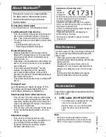 Preview for 3 page of Panasonic SCNT10 Operating Instructions Manual