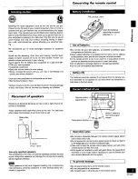 Preview for 5 page of Panasonic SCPM03 - CD STEREO SYSTEM Operating Instructions Manual