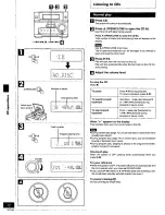 Preview for 12 page of Panasonic SCPM03 - CD STEREO SYSTEM Operating Instructions Manual