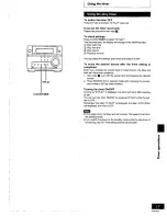 Preview for 17 page of Panasonic SCPM03 - CD STEREO SYSTEM Operating Instructions Manual