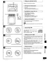 Preview for 19 page of Panasonic SCPM03 - CD STEREO SYSTEM Operating Instructions Manual