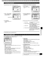 Предварительный просмотр 43 страницы Panasonic SCPM08 - DVD STEREO SYSTEM Operating Instructions Manual