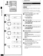 Preview for 24 page of Panasonic SCPM15 - CD STEREO SYSTEM Operating Instructions Manual