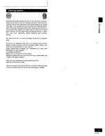 Preview for 5 page of Panasonic SCPM22 - CD STEREO SYSTEM Operating Instructions Manual