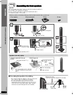 Предварительный просмотр 4 страницы Panasonic SCPT1050 - DVD HOME THEATER SOUND SYSTEM Operating Instructions Manual