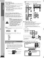 Предварительный просмотр 6 страницы Panasonic SCPT1050 - DVD HOME THEATER SOUND SYSTEM Operating Instructions Manual