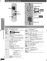 Предварительный просмотр 22 страницы Panasonic SCPT1050 - DVD HOME THEATER SOUND SYSTEM Operating Instructions Manual