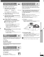 Предварительный просмотр 33 страницы Panasonic SCPT1050 - DVD HOME THEATER SOUND SYSTEM Operating Instructions Manual