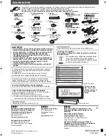 Предварительный просмотр 44 страницы Panasonic SCPT1050 - DVD HOME THEATER SOUND SYSTEM Operating Instructions Manual