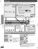 Preview for 14 page of Panasonic SCPT750 - DVD HOME THEATER SOUND SYSTEM Operating Instructions Manual