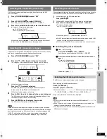 Предварительный просмотр 29 страницы Panasonic SCPTX5 - DVD HOME THEATER SOUND SYSTEM Operating Instructions Manual