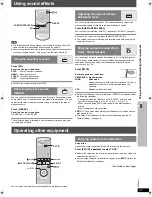 Предварительный просмотр 31 страницы Panasonic SCPTX5 - DVD HOME THEATER SOUND SYSTEM Operating Instructions Manual