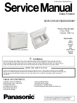 Panasonic SCR-CH100H Service Manual preview