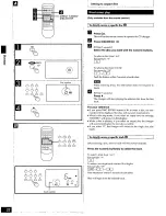 Предварительный просмотр 22 страницы Panasonic SCS2050 - HI-FI COMPONENT SYSTEM Operating Manual