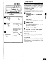 Предварительный просмотр 23 страницы Panasonic SCS2050 - HI-FI COMPONENT SYSTEM Operating Manual