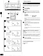 Preview for 26 page of Panasonic SCS2050 - HI-FI COMPONENT SYSTEM Operating Manual