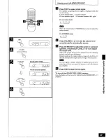 Предварительный просмотр 39 страницы Panasonic SCS2050 - HI-FI COMPONENT SYSTEM Operating Manual