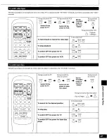 Предварительный просмотр 47 страницы Panasonic SCS2050 - HI-FI COMPONENT SYSTEM Operating Manual