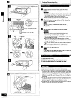 Preview for 14 page of Panasonic SCS2350 - HI-FI COMPONENT SYSTEM Operating Manual