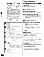 Preview for 18 page of Panasonic SCS2350 - HI-FI COMPONENT SYSTEM Operating Manual