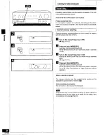 Preview for 20 page of Panasonic SCS2350 - HI-FI COMPONENT SYSTEM Operating Manual