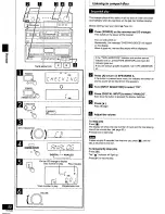 Preview for 22 page of Panasonic SCS2350 - HI-FI COMPONENT SYSTEM Operating Manual