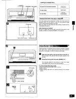 Preview for 23 page of Panasonic SCS2350 - HI-FI COMPONENT SYSTEM Operating Manual