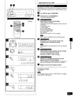 Preview for 41 page of Panasonic SCS2350 - HI-FI COMPONENT SYSTEM Operating Manual