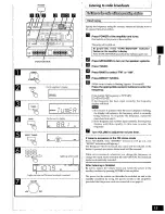 Предварительный просмотр 15 страницы Panasonic SCS305 - HI-FI STEREO Operating Manual