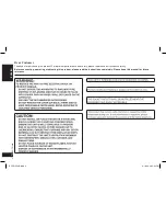 Preview for 2 page of Panasonic SCSP100 - COMPACT STEREO SYSTEM Operating Instructions Manual