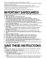 Preview for 2 page of Panasonic SD-206 Operating Instructions And Recipes