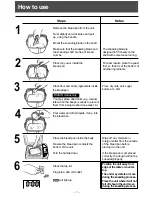 Предварительный просмотр 8 страницы Panasonic SD-206 Operating Instructions And Recipes