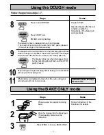 Preview for 12 page of Panasonic SD-206 Operating Instructions And Recipes