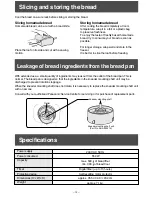 Предварительный просмотр 14 страницы Panasonic SD-206 Operating Instructions And Recipes