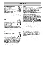 Preview for 19 page of Panasonic SD-206 Operating Instructions And Recipes