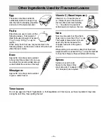 Preview for 20 page of Panasonic SD-206 Operating Instructions And Recipes