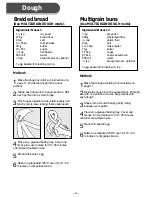 Preview for 42 page of Panasonic SD-206 Operating Instructions And Recipes