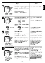 Preview for 13 page of Panasonic SD-206 Operating Instructions Manual