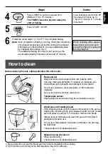 Preview for 17 page of Panasonic SD-206 Operating Instructions Manual