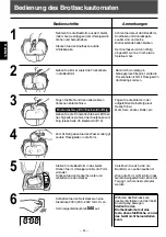 Предварительный просмотр 26 страницы Panasonic SD-206 Operating Instructions Manual