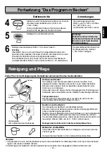 Предварительный просмотр 31 страницы Panasonic SD-206 Operating Instructions Manual