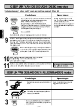 Preview for 44 page of Panasonic SD-206 Operating Instructions Manual