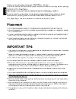 Предварительный просмотр 2 страницы Panasonic SD-207 Operating Instructions Manual