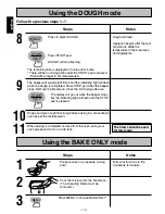 Предварительный просмотр 16 страницы Panasonic SD-207 Operating Instructions Manual