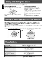 Предварительный просмотр 18 страницы Panasonic SD-207 Operating Instructions Manual