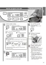 Предварительный просмотр 15 страницы Panasonic SD-2500 Operating Instructions And Recipes