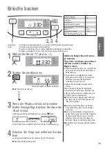 Предварительный просмотр 49 страницы Panasonic SD-2500 Operating Instructions And Recipes