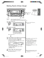 Предварительный просмотр 23 страницы Panasonic SD-2511 Operating Instructions And Recipes